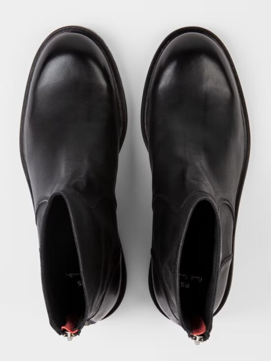 Paul Smith Black Leather \'Falk\' Boots main image 7
